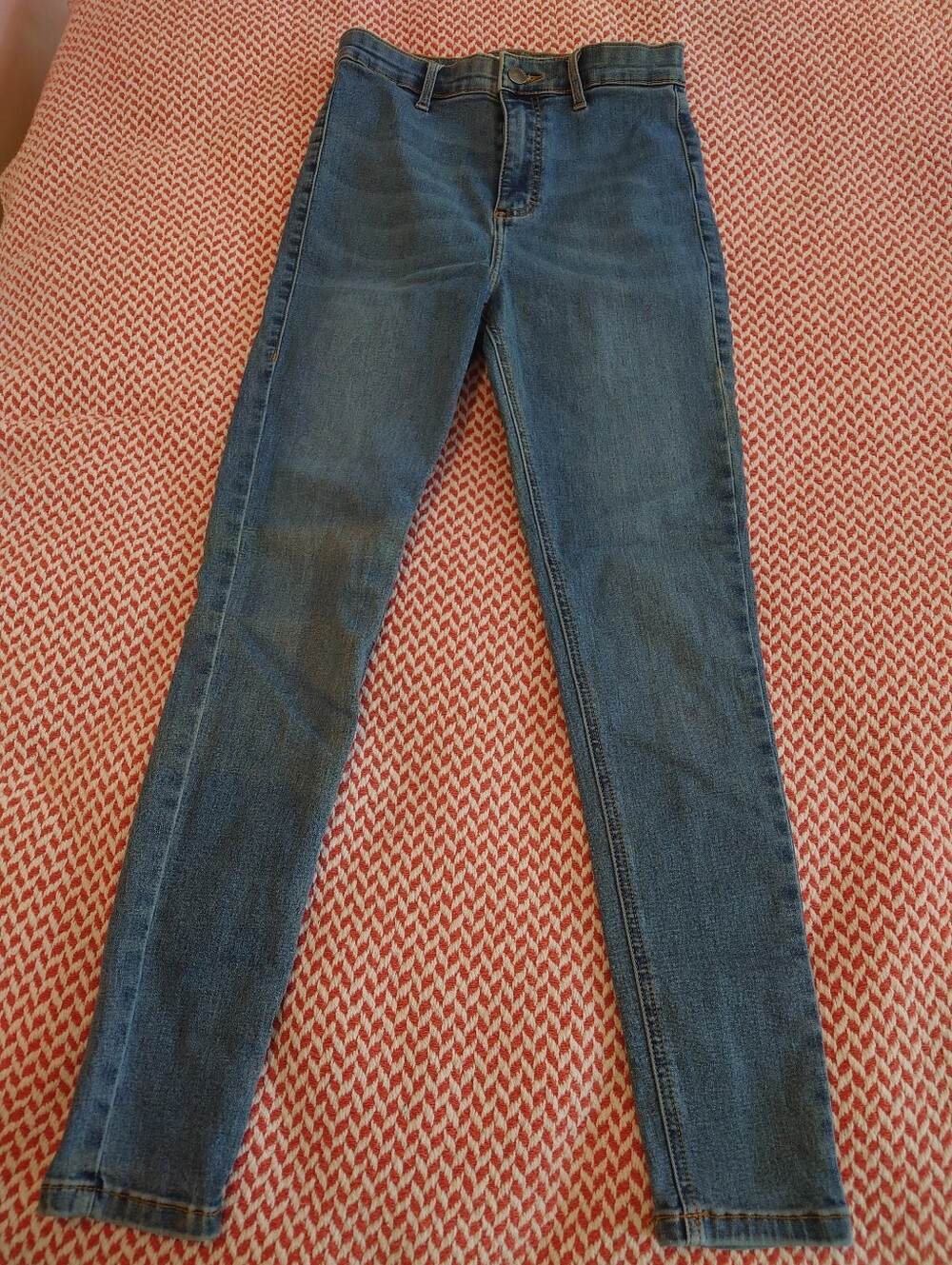 Topshop Joni Skinny Jeans (Light Wash)